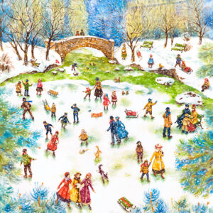 "New York 1900" (A3+) ART PRINT