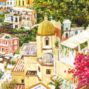 "Positano" ART PRINT A2 - Image 2