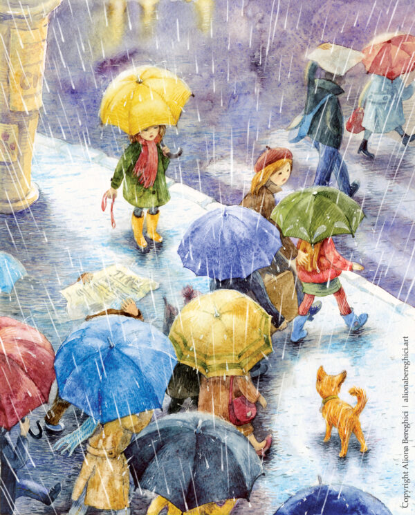 "Zi cu Ploaie" | “Rainy Day” ART PRINT A3+