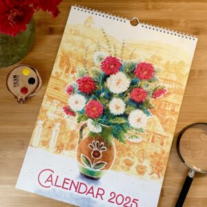 Calendar 2025 Perete (30 x 42 cm) | Wall Calendar 2025