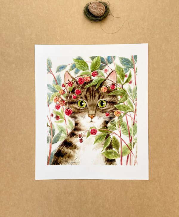 "Floc" ART PRINT A3