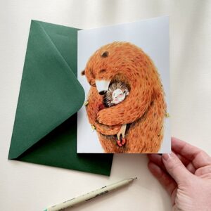 Felicitare "Minunea" + Plic | Greeting card & envelope