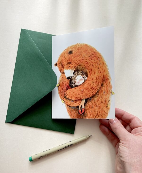 Felicitare "Minunea" + Plic | Greeting card & envelope