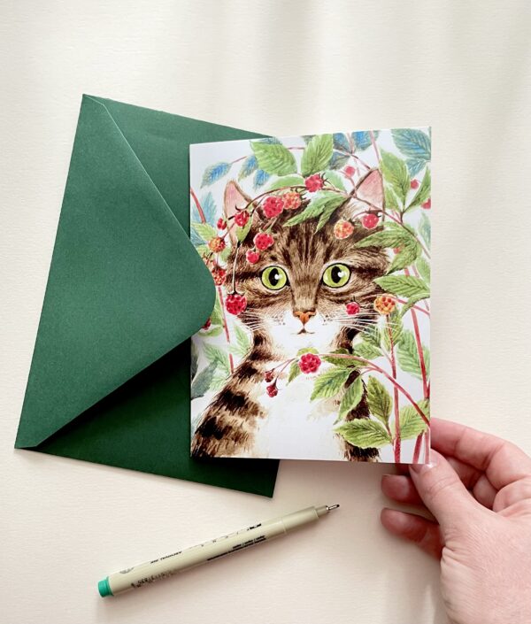 Felicitare "Floc" + Plic | Greeting card & envelope