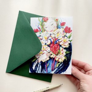 Felicitare "Inima" + Plic | Greeting card & envelope