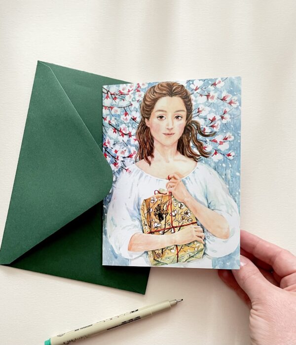 Felicitare "Lea" + Plic | Greeting card & envelope