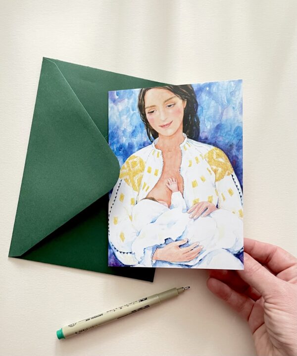 Felicitare "Mama" + Plic | Greeting card & envelope