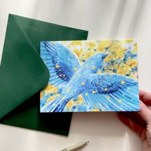 Felicitare "Libertate" + Plic | Greeting card & envelope