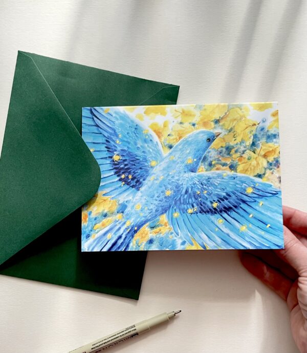 Felicitare "Libertate" + Plic | Greeting card & envelope