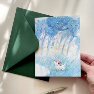 Felicitare "Orfeu" + Plic | Greeting card & envelope