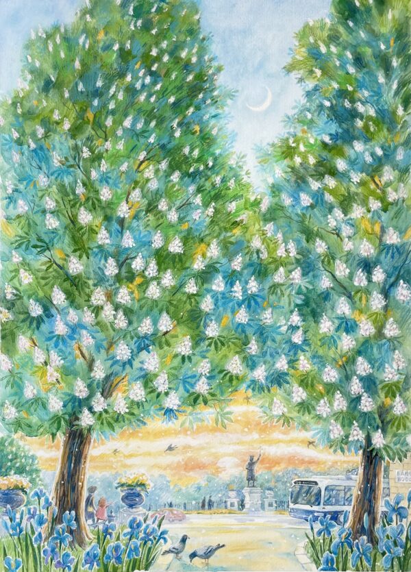 "Castani în Chișinău" | "Chestnut Trees" ARTWORK