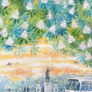 "Castani în Chișinău" | "Chestnut Trees" ARTWORK - Image 2