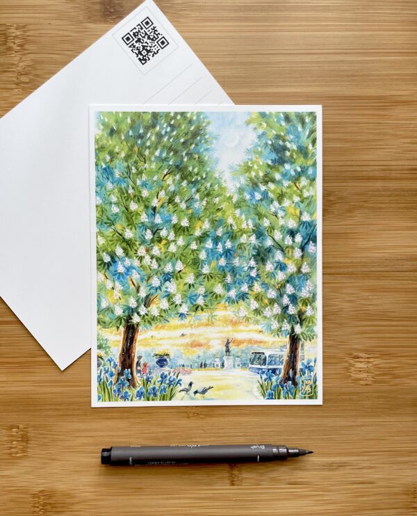 “Castani în Chișinău" Carte Poștală | Postcard