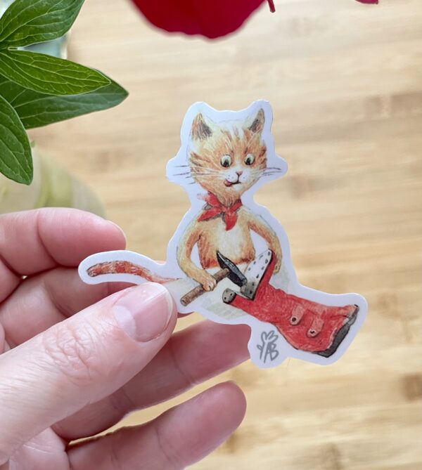 Sticker mat "Motanul încălțat"