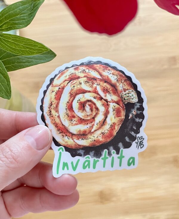 Sticker mat "Învârtită"