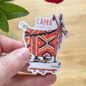Sticker mat "Capra"