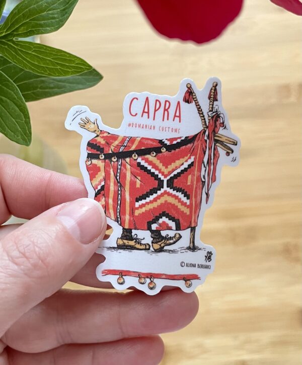 Sticker mat "Capra"