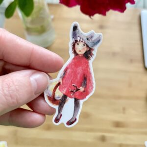 Sticker mat "Scufița"