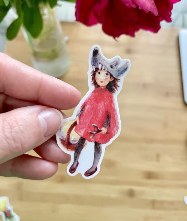 Sticker mat "Scufița"
