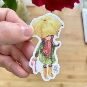 Sticker mat "Ploaia"