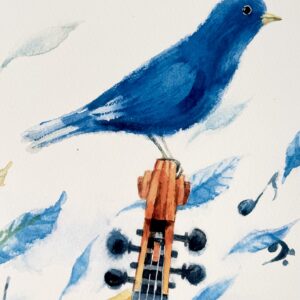 "Pasărea Vioară" ART PRINT A3+ - Image 3