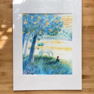 “Iulie la Nistru” A4+ Passepartout | ART PRINT