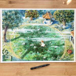 "Vara la Bunici" ART PRINT A3+ - Image 2