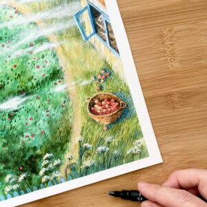 "Vara la Bunici" ART PRINT A3+ - Image 5