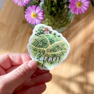 Sticker mat "Cărări"