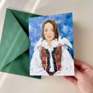 Felicitare "Carolina" + Plic | Greeting card & envelope