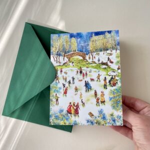 Felicitare "New York 1800" + Plic | Greeting card & envelope
