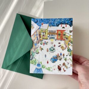 Felicitare "Chișinău 90" + Plic | Greeting card & envelope