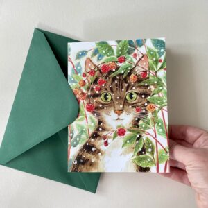 Felicitare "Floc Iarna" + Plic | Greeting card & envelope