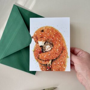 Felicitare "Minunea Iarna" + Plic | Greeting card & envelope