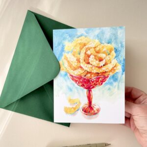 Felicitare "Urechiușe" + Plic | Greeting card & envelope
