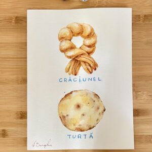 "Crăciunel & Turtă" ARTWORK