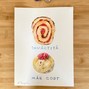 "Învârtită & Măr Copt" ARTWORK