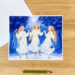 “Dans" Carte Poștală | Postcard