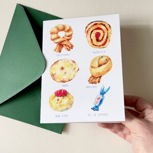 Felicitare "Dulciurile de Acasă" + Plic | Greeting card & envelope