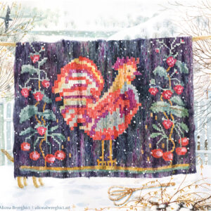 "Covor cu Cocoș" ART PRINT A2