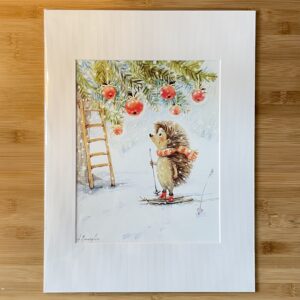 “Aricel cu Mere” A4+ Passepartout | ART PRINT