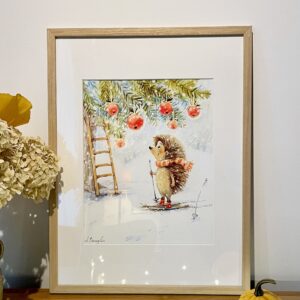 “Aricel cu Mere” Înrămat (A4+) ART PRINT