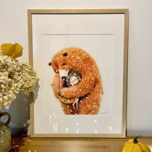 “Minunea Iarna” Înrămat (A4+) ART PRINT