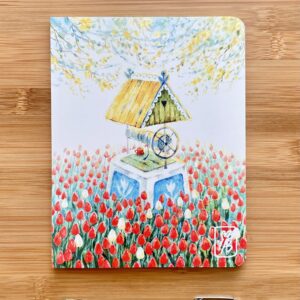 Carnet “Fântână cu Lalele" 55 foi / Notebook